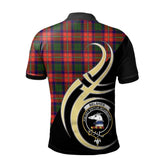 Clan Belshes Tartan Polo Shirt - Believe In Me Style PP85 Belshes Tartan Tartan Polo